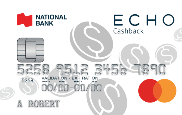 National Bank ECHO Cashback Mastercard